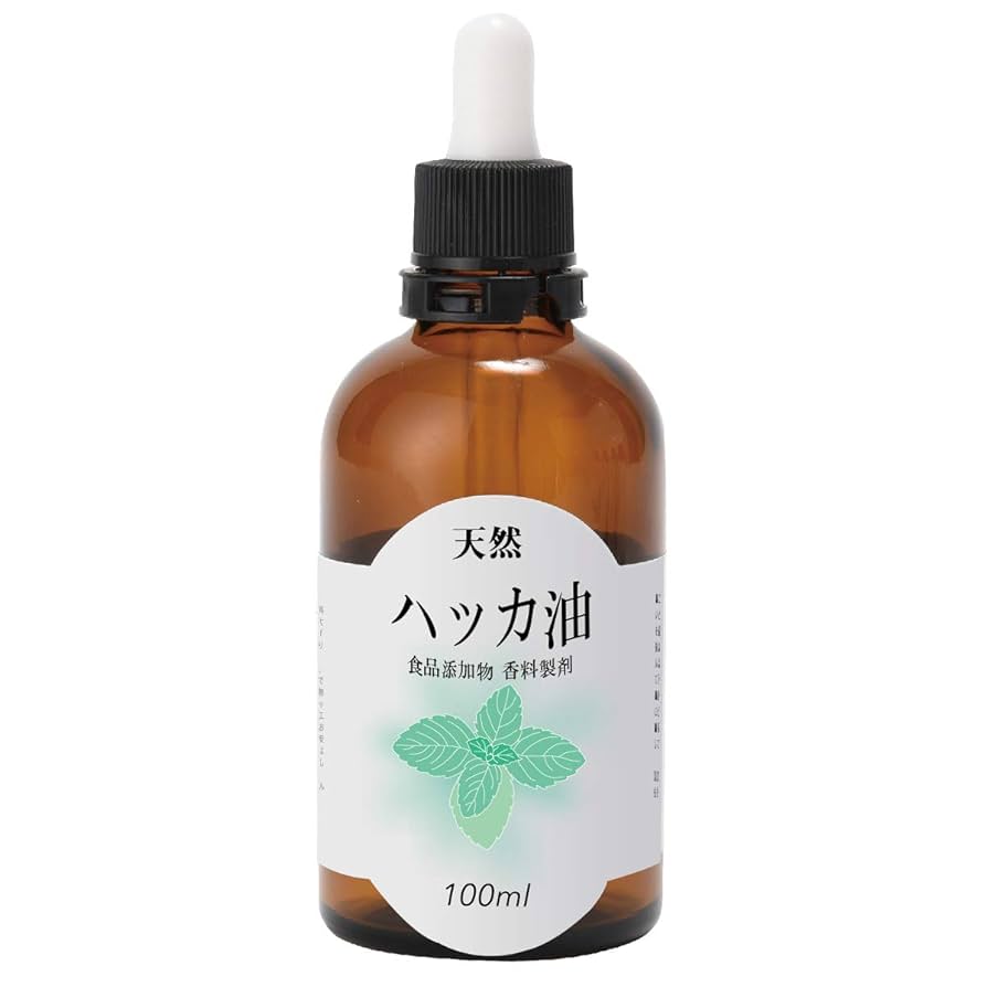Amazon | ハッカ油 100ml 虫除け 天然 日本製 お風呂 アロマ